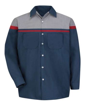 Red Kap Men's Performance Tech Long Sleeve Shirt SP14AC