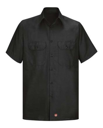Red Kap Men's Tall Ripstop Short Sleeve Work Shirt SY60T