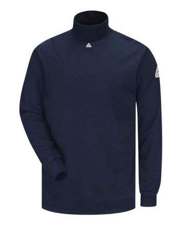 Bulwark Men's Tagless Mock TurtleNeck - EXCEL FR SEK2