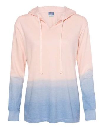 MV Sport Women's French Terry Ombré Hooded Sweatshirt W20158