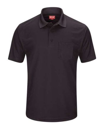 Red Kap Men's Performance Knit Pocket Polo SK98