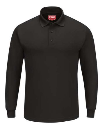 Red Kap Men's Long Sleeve Performance Knit Polo SK6L