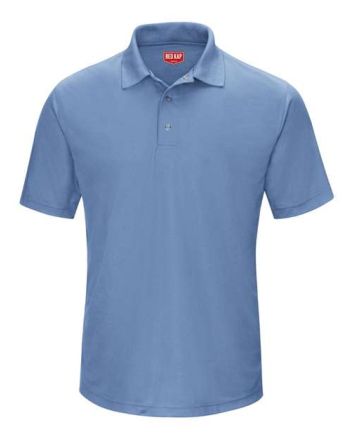 Red Kap Men's Performance Knit Gripper-Front Polo SK74