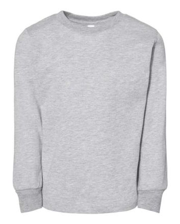 BELLA + CANVAS Toddler Jersey Long Sleeve Tee 3501T