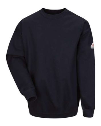 Bulwark Men's Flame Resistant Crewneck Sweatshirt SEC2
