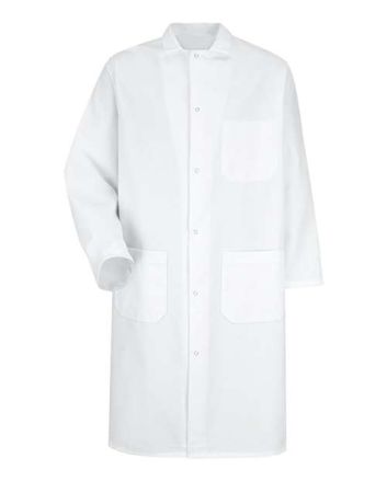 Red Kap Unisex Gripper - Front Butcher Frock - Interior Chest Pocket 4004R