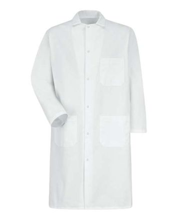 Red Kap Unisex Gripper - Front Butcher Frock - Exterior Chest Pocket 4016R