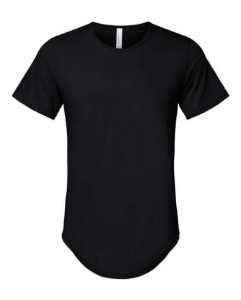BELLA + CANVAS Men's Jersey Curved Hem Tee 3003C