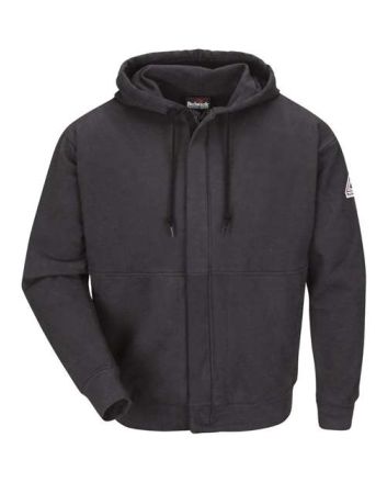 Bulwark Men's Tall Zip-Front Hooded Sweatshirt SEH4T