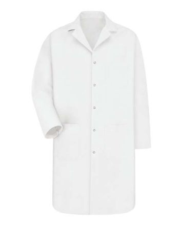 Red Kap Unisex Tall Gripper Front Lab Coat KP18T