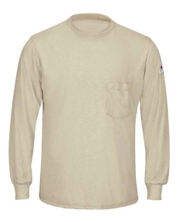 Bulwark Men's Tall Long Sleeve Lightweight T-Shirt SMT8T