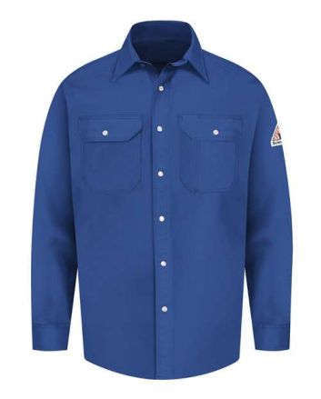 Bulwark Men's Snap-Front Uniform Shirt - EXCEL FR SES2