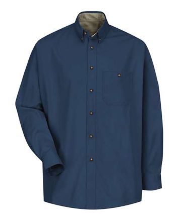 Red Kap Men's Cotton Contrast Dress Shirt SC74