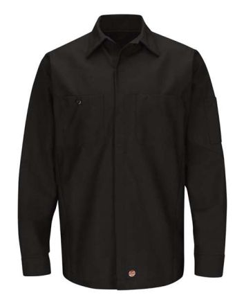 Red Kap Men's Tall Long Sleeve Automotive Crew Shirt SY10T