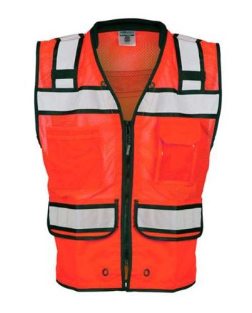 Kishigo Unisex High-Performance Surveyors Vest S5004-5005