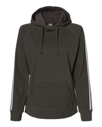 J. America Women's Rival Fleece Hooded Sweatshirt 8642A