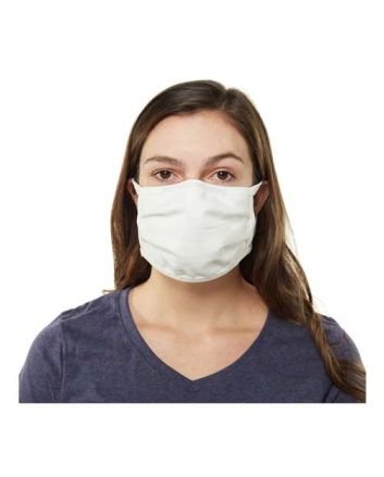 Hanes 3-Ply Cotton Face Mask MASKBB
