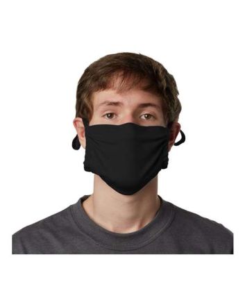 Hanes 2-Ply Cotton Pocket Face Mask MKPKCR