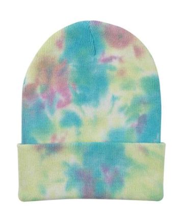 Sportsman 12" Tie-Dyed Cuffed Beanie SP412