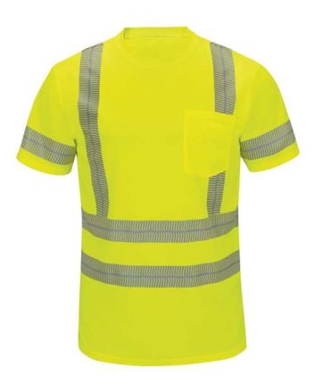 Red Kap Men's High Visibility Short Sleeve T-Shirt SVY4
