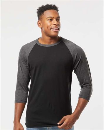 Tultex Unisex Fine Jersey Raglan T-Shirt 245