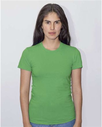Los Angeles Apparel Women's USA-Made Fine Jersey T-Shirt 21002