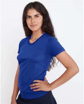 Los Angeles Apparel Women's USA-Made 50/50 T-Shirt FF3001