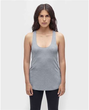 Los Angeles Apparel Women's USA-Made Triblend Racerback Tank Top TR3008