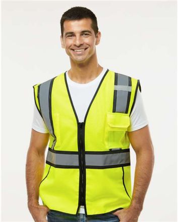 Kishigo Unisex Standard Contrast Vest 1595-1598