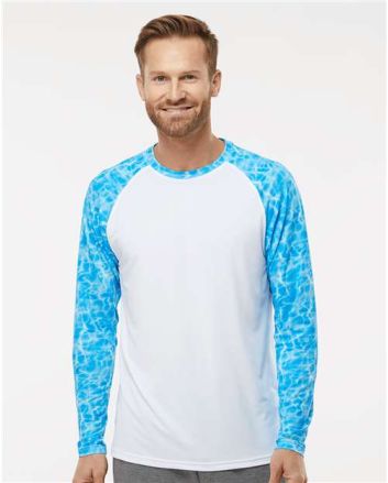 Paragon Men's Panama Colorblocked Long Sleeve T-Shirt 231