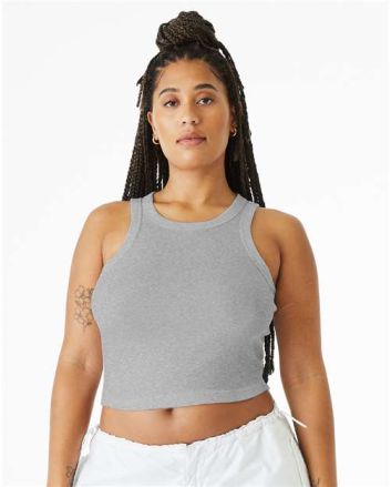 BELLA + CANVAS Women's Micro Rib Racer Tank 1019