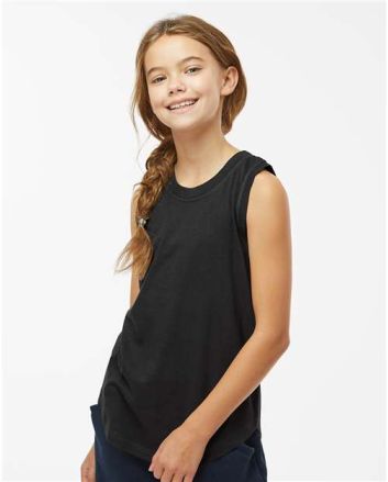 LAT Girls' Relaxed Fine Jersey Tank 2692