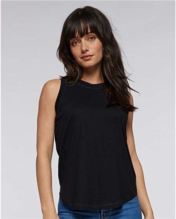 LAT Women's Relaxed Fine Jersey Tank 3592