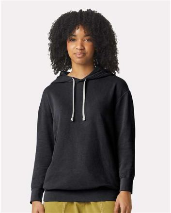 Comfort Colors Unisex Garment-Dyed Lightweight Hooded Sweatshirt 1467C