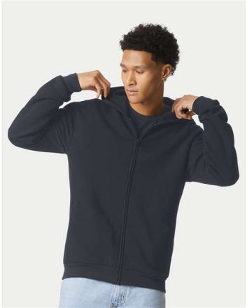 American Apparel Unisex ReFlex Fleece Full-Zip Hoodie Sweatshirt RF497