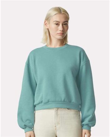 American Apparel Women's ReFlex Fleece Crewneck Sweatshirt RF494