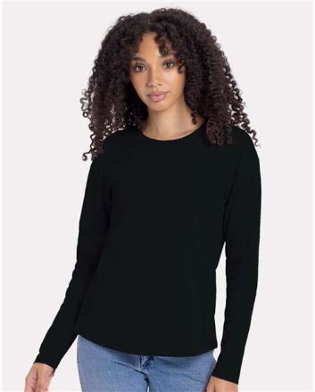 Next Level Women's Cotton Relaxed Long Sleeve T-Shirt 3911N