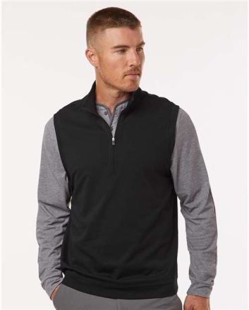 Adidas Men's Club Quarter-Zip Vest A599