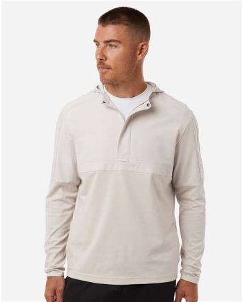 Adidas Men's Half-Zip Hooded Anorak A607