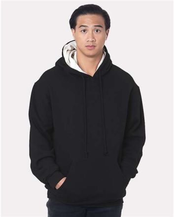 Bayside Unisex USA-Made Super Heavy Thermal Lined Hooded Sweatshirt 930B