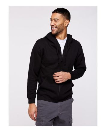 LAT Unisex Full-Zip Hoodie Sweatshirt 6927