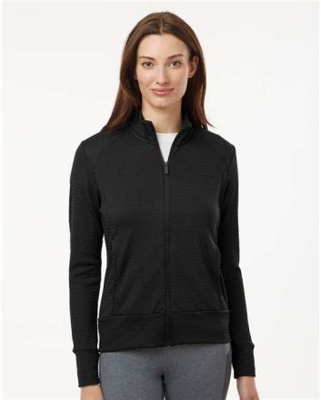 Adidas Women's Ultimate365 Textured Full-Zip Jacket A1007