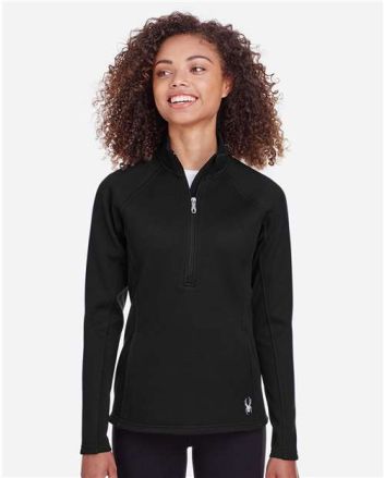 Spyder Women's Constant Half-Zip Sweater Fleece Pullover S16562