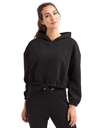 TriDri Women's Cropped Maria Hooded Sweatshirt TD085
