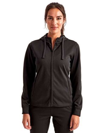 TriDri Women's Spun Dyed Full-Zip Hooded Sweatshirt TD498