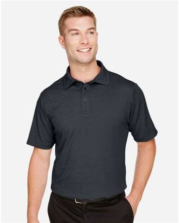 Devon & Jones Men's CrownLux Performance® Address Mélange Polo DG22