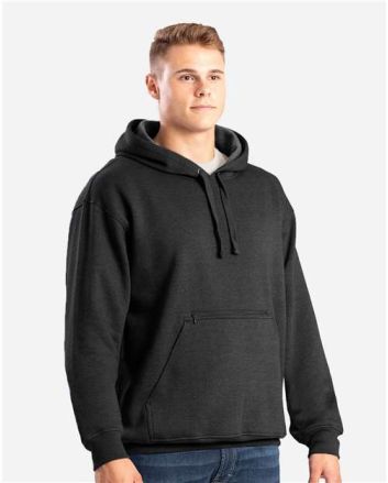 Berne Apparel Men's Heritage Zip Pocket Hooded Sweatshirt SP418