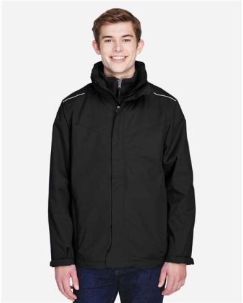 CORE365 Men's Region 3-in-1 Jacket with Fleece Liner 88205