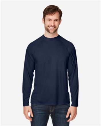 CORE365 Unisex Ultra UVP™ Marina Raglan Long Sleeve T-Shirt CE110