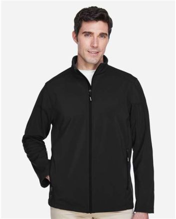 CORE365 Men's Cruise Two-Layer Fleece Bonded Soft Shell Jacket 88184